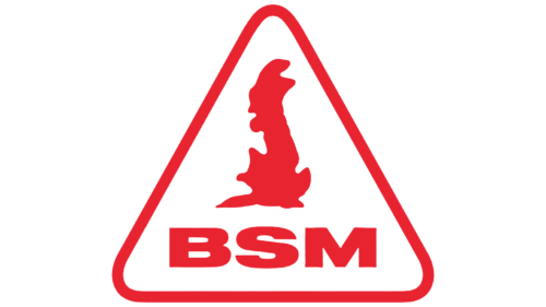 British School of Motoring Logo 1980s