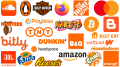 Famous orange logos: Famous companies with orange logos