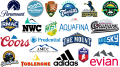 Logos with mountains, Famous companies with mountain logos