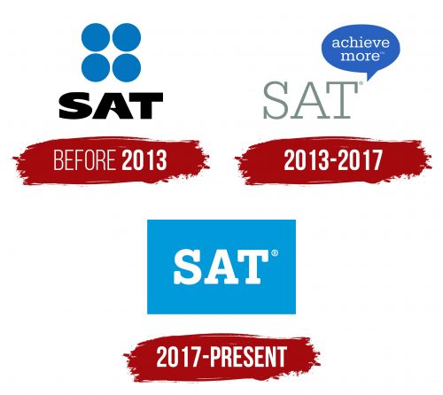 SAT Logo History