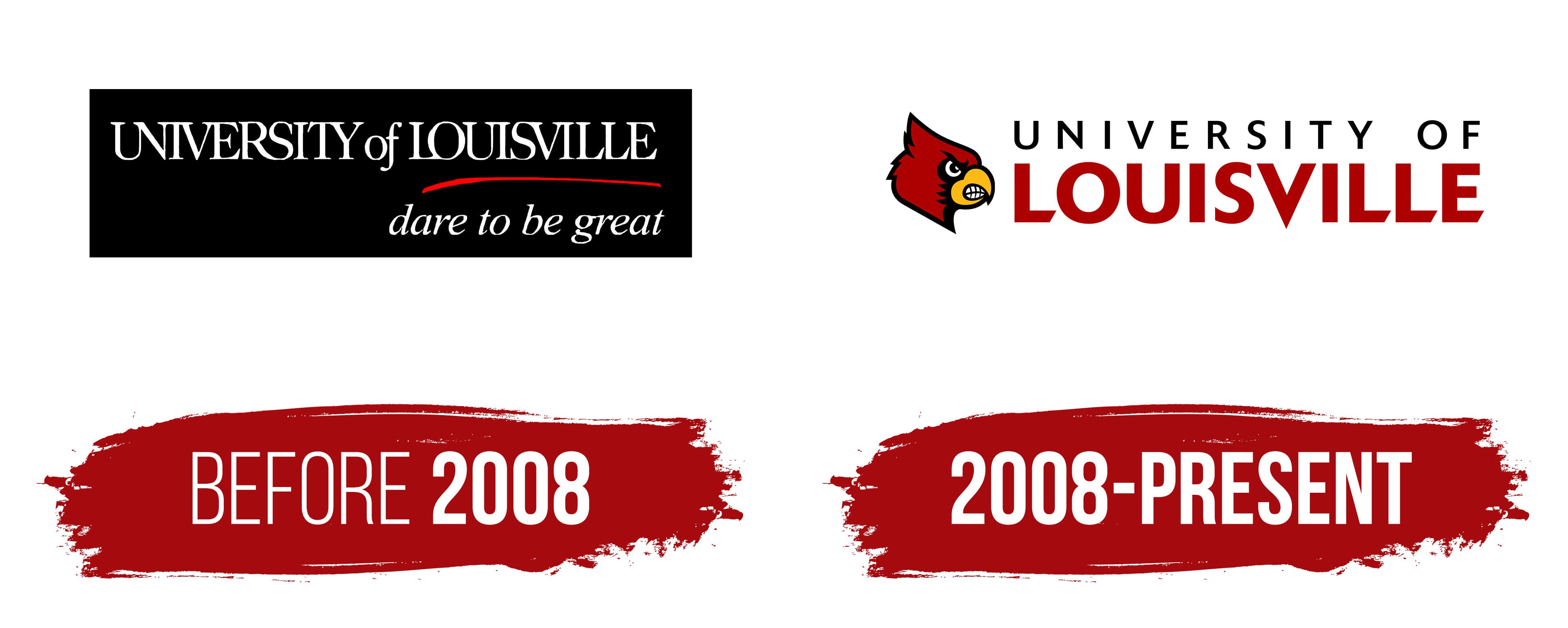  University of Louisville Official One Color Logo