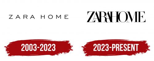 Zara Home Logo History