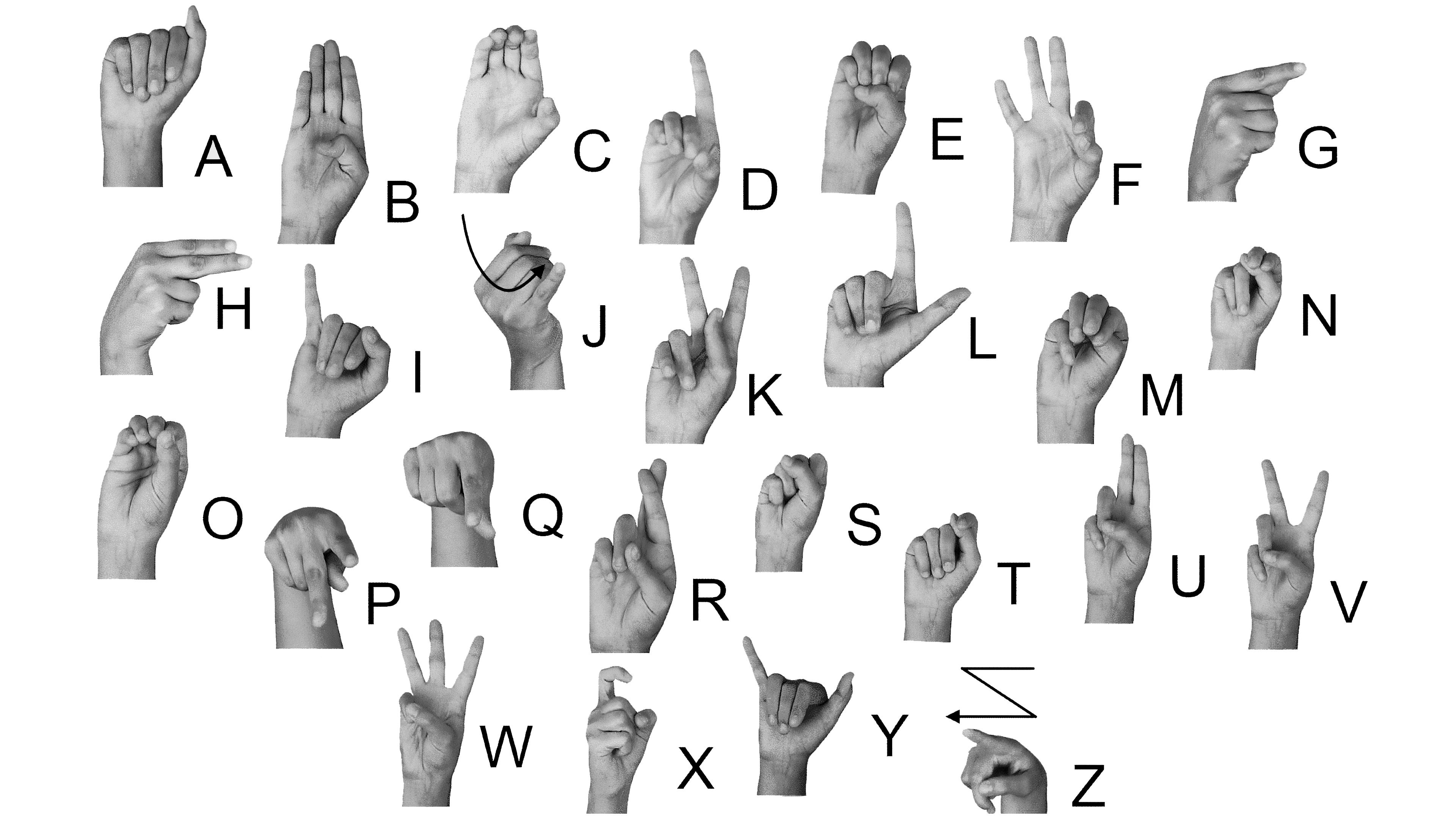 Alphabet Lore - Lore N-Z Hand Gesture - Sign Language 