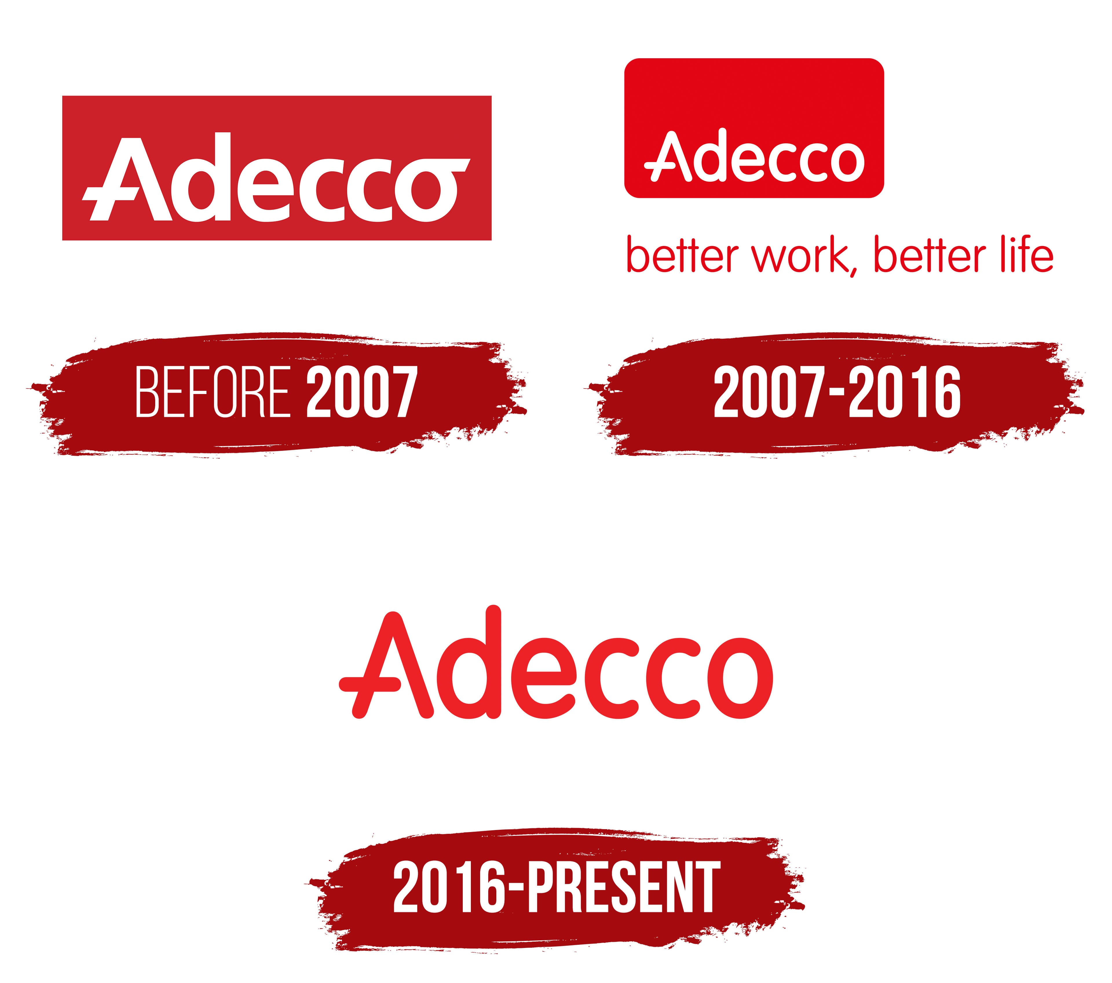 Adecco logo on a wall editorial photography. Image of group - 90579797