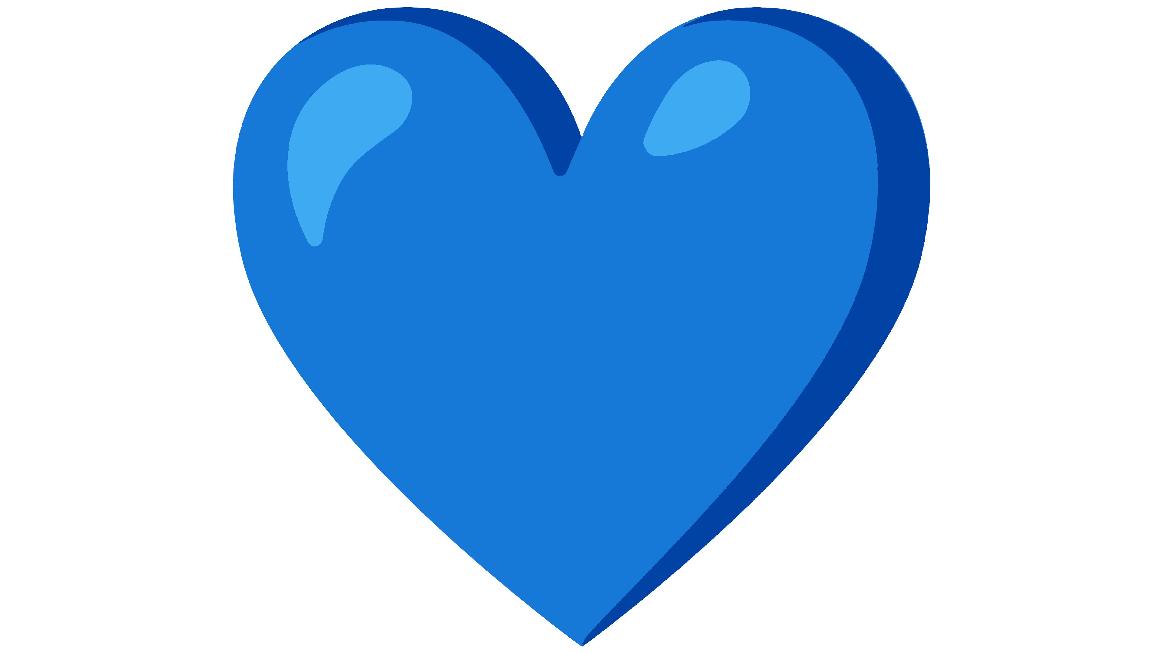 love blue heart pictures