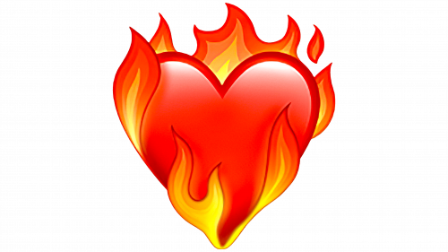 Burning Heart Emoji
