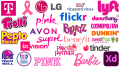 Famous pink logos Standout companies with pink logos