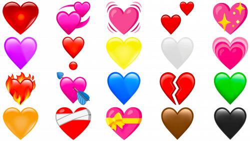 Heart Emoji Meanings Color Matters