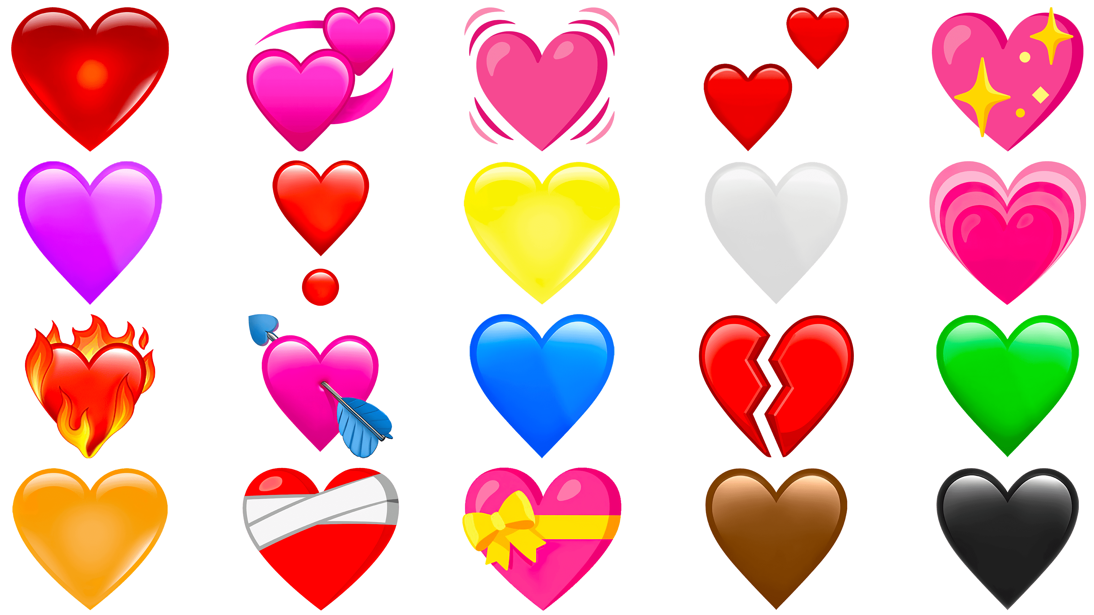 Heart emojis and their colour significance: Find out what it means when you  send someone a particular coloured heart emoji