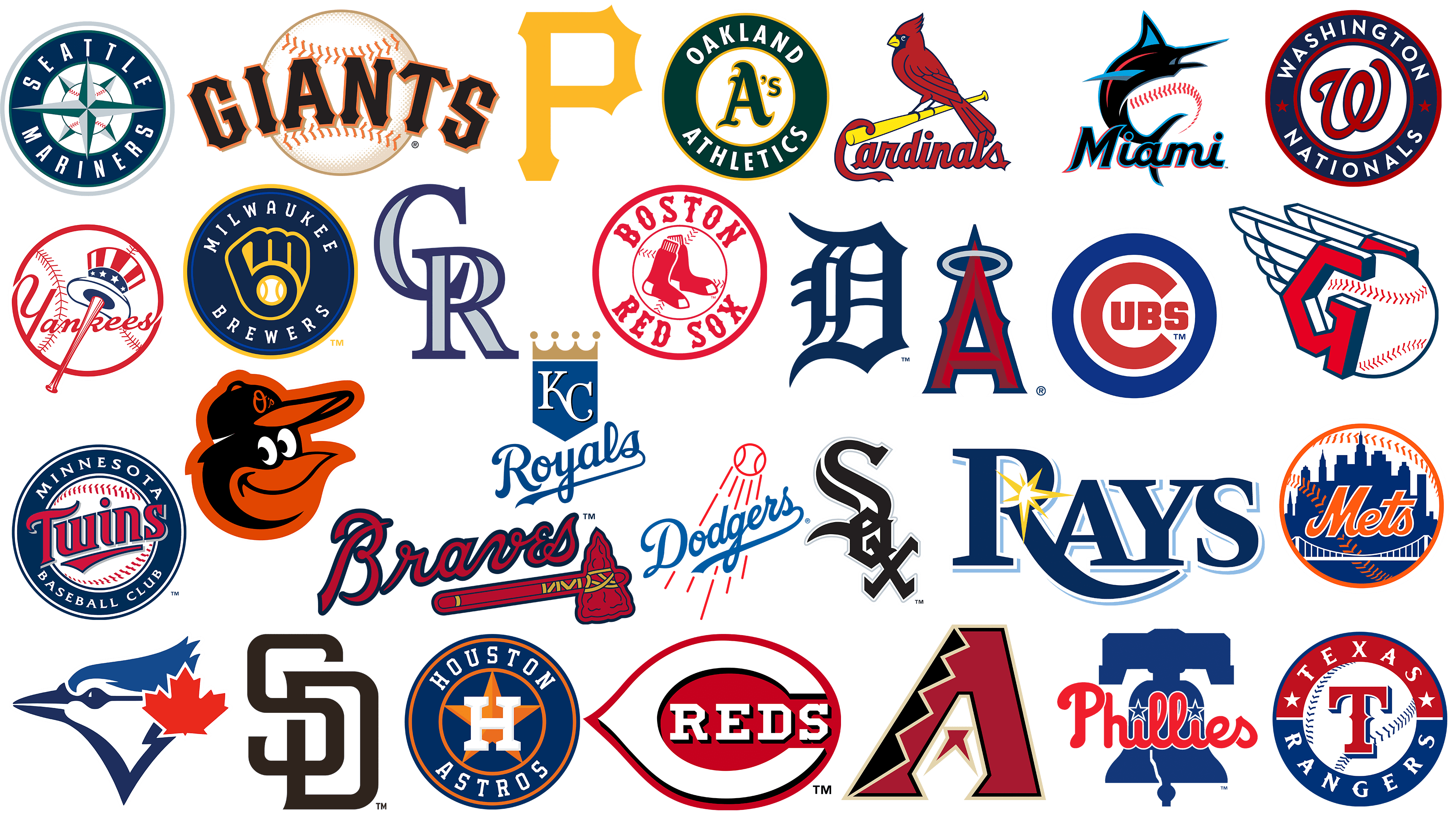 Major League Baseball Logo Color Scheme » Brand and Logo »