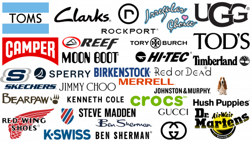 Most Popular Shoe Brand Logos and Names