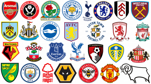 Top Premier League Team Logos