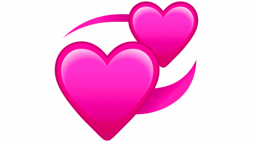 Rotating Hearts Emoji