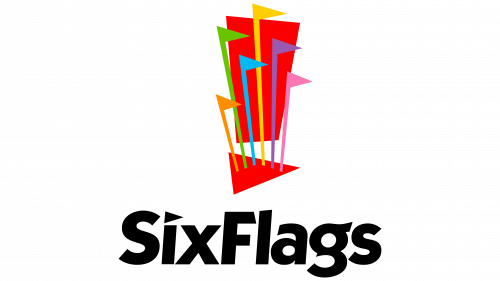 Six Flags Logo 1999