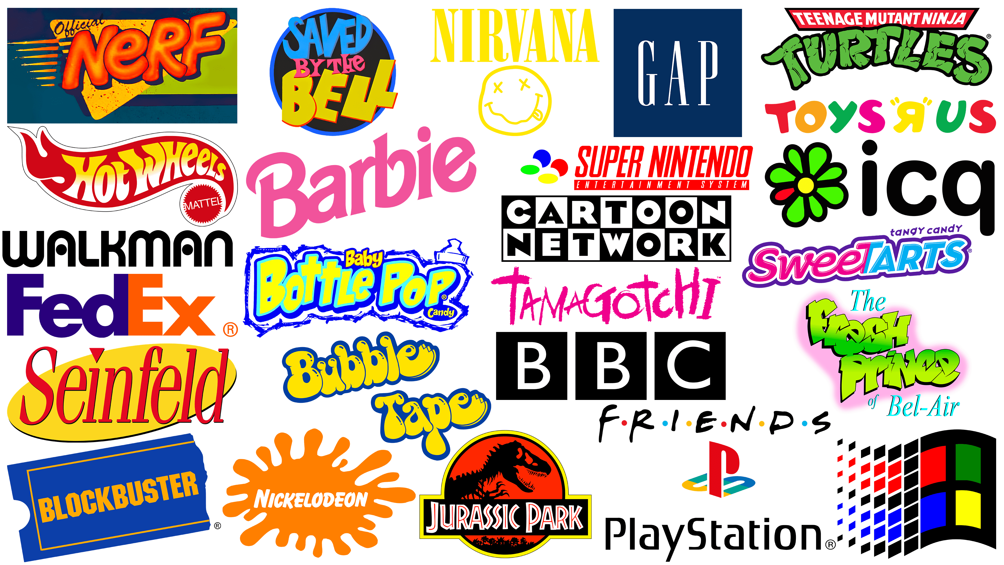 The Best Logos of the 1990s
