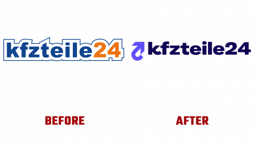 kfzteile24 Logo Evolution (history)
