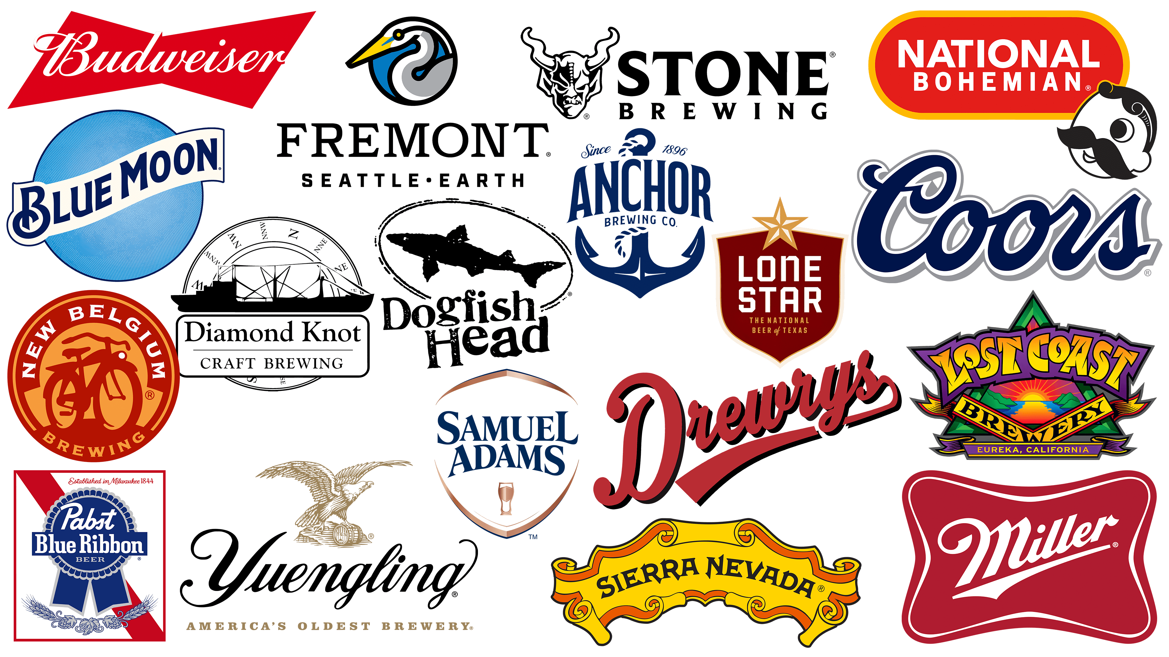 American Beer Brands: The Best American Beer Brand Logos