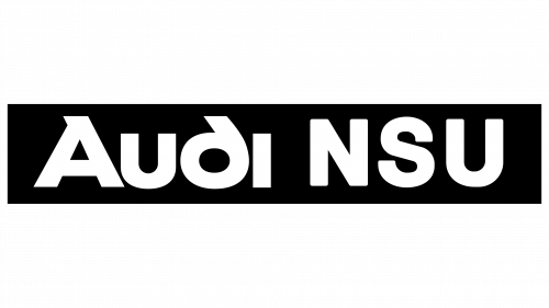 Audi NSU Logo 1969