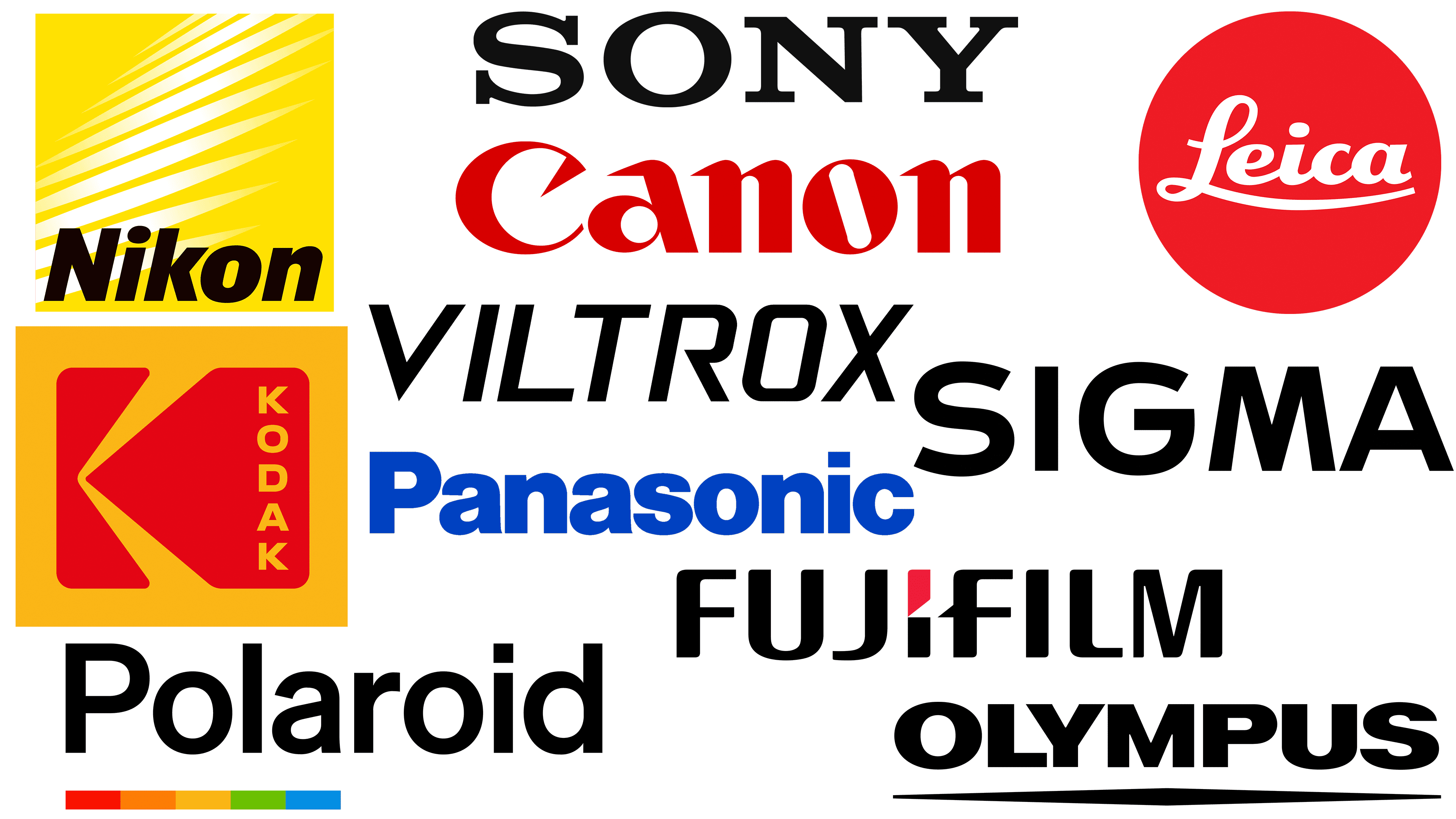 Famous Camera Company Logos And Photography Brands