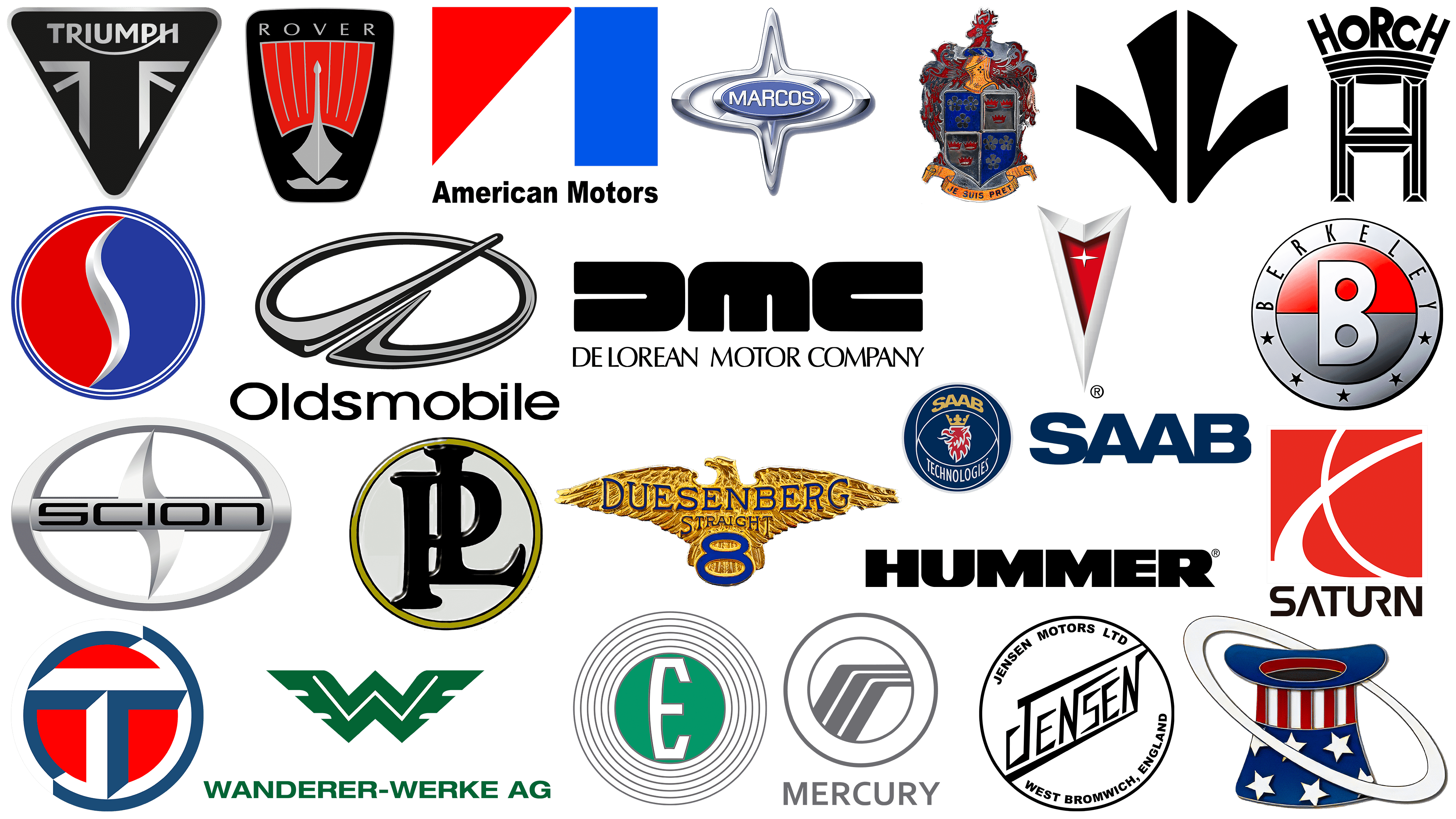 Defunct Car Brands: Discontinued Car Brands And Their Logos