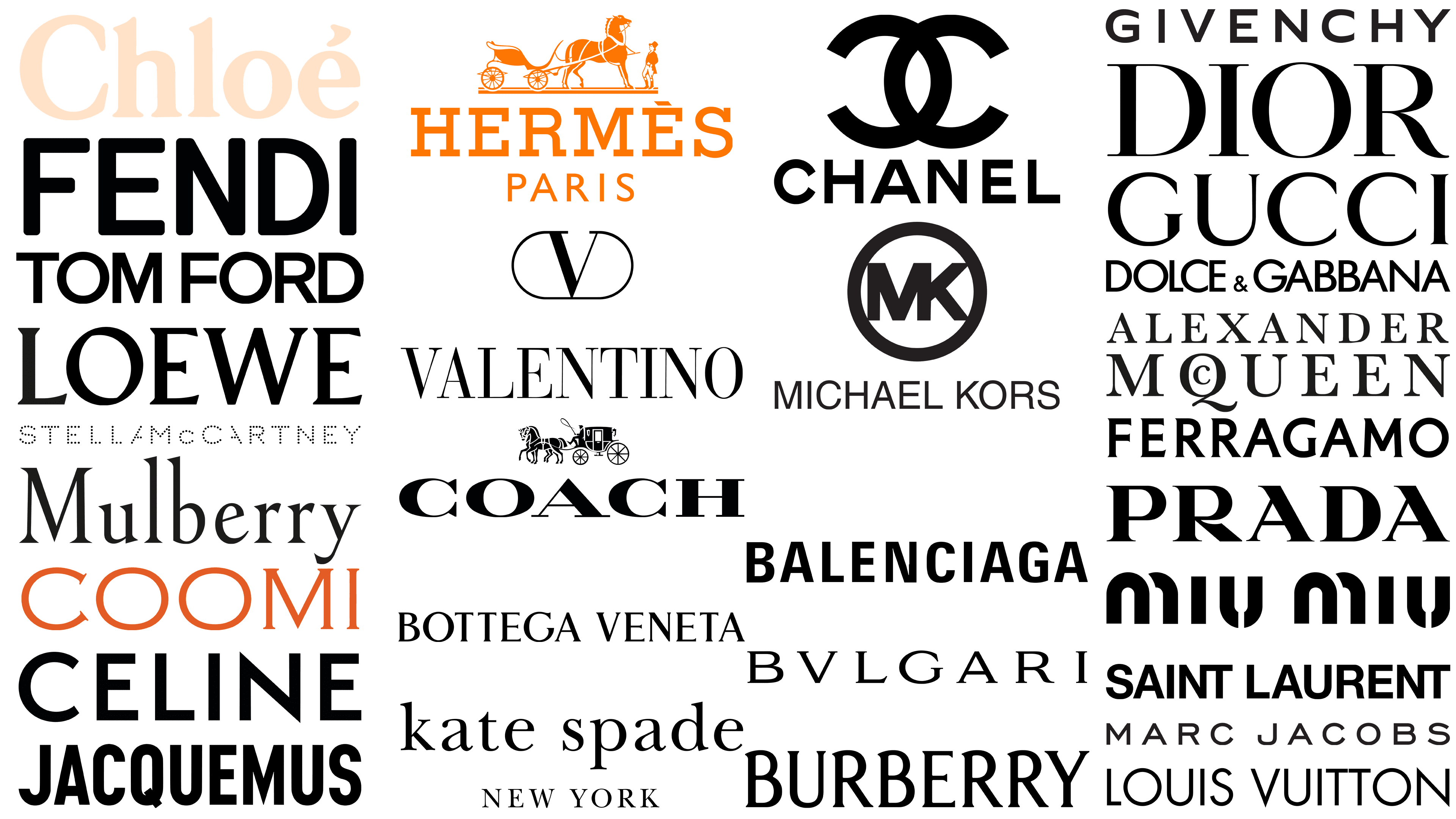 famous bag brand names and logos