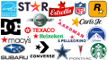Famous star logos