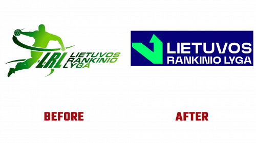 Lithuanian handball Leagues Logo Evolution (history)