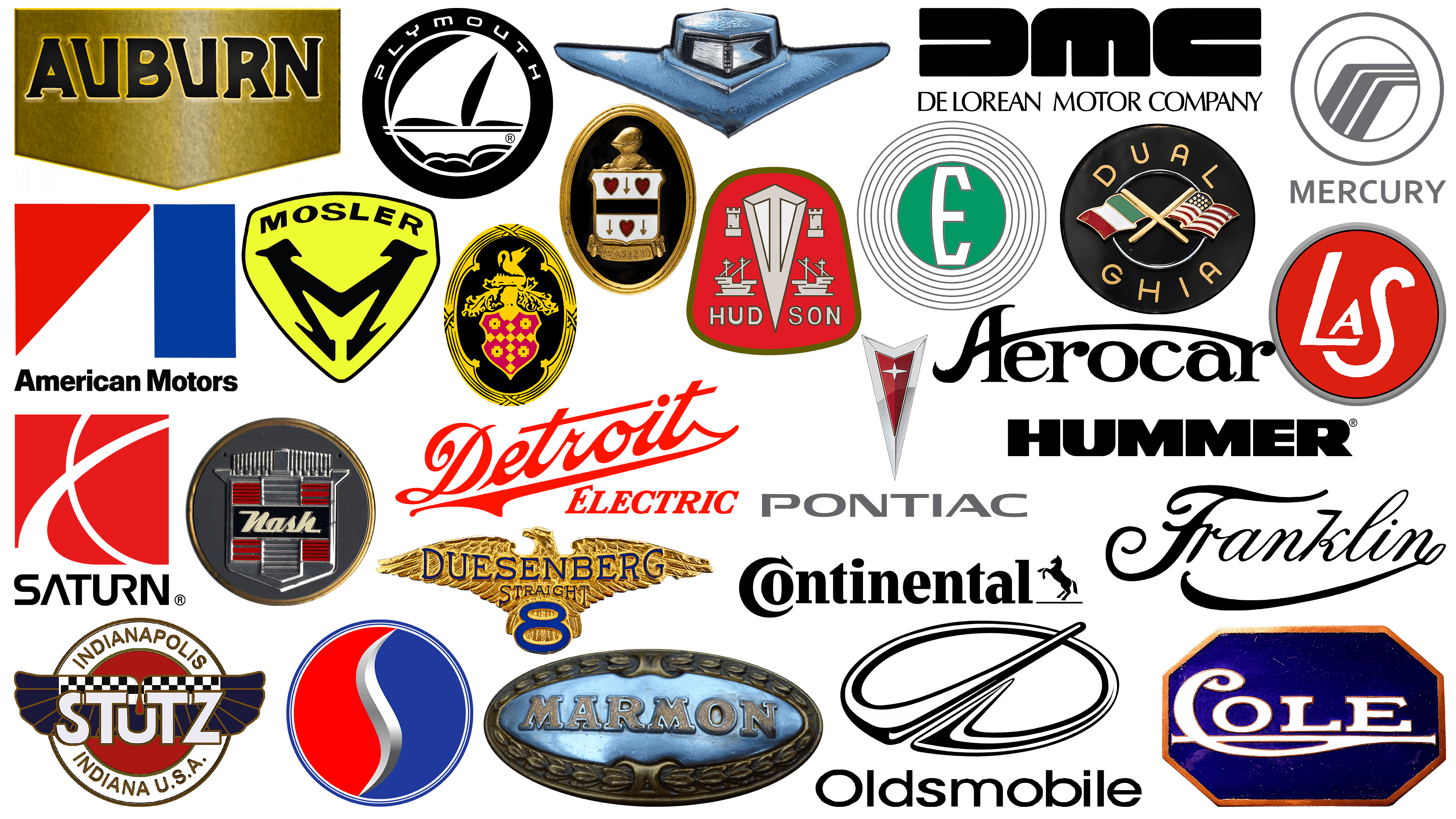Old Car Logos: American Car Companies That Went Out Of Business