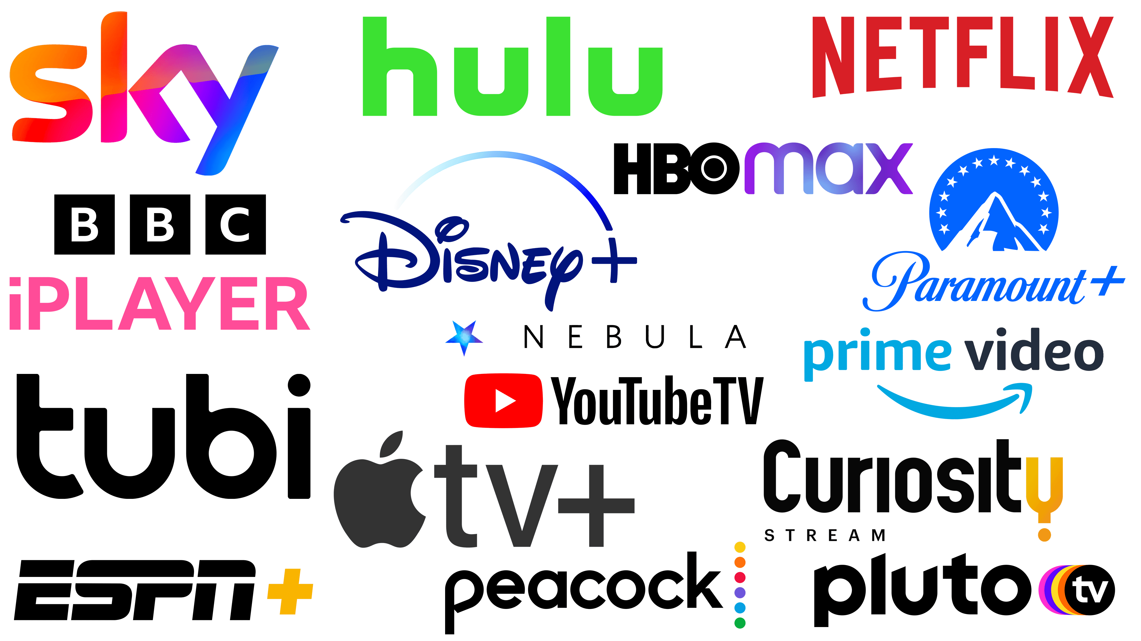 Popular Television Logos