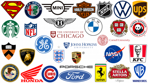 The most famous emblem logos in the world