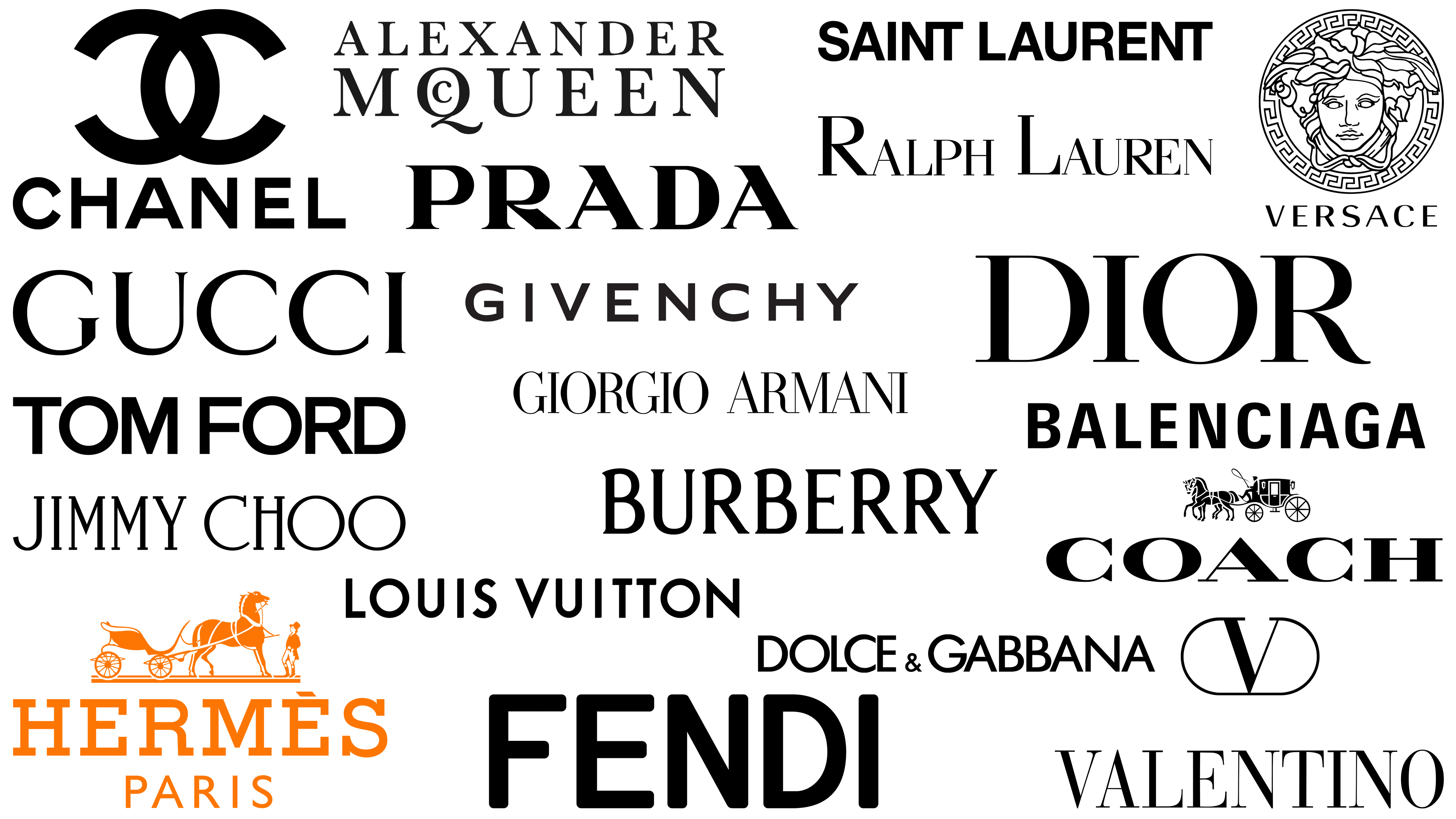 5 Best Luxurious High-End Fashion Brand Logos Of All Times