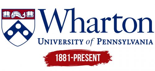 Wharton Logo History