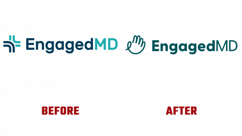 EngagedMD Logo Evolution (history)
