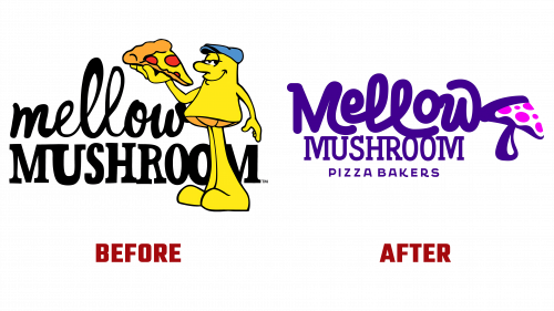Mellow Mushroom Logo Evolution