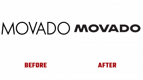 Movado Logo Evolution