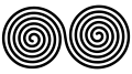 Double Spiral Symbol