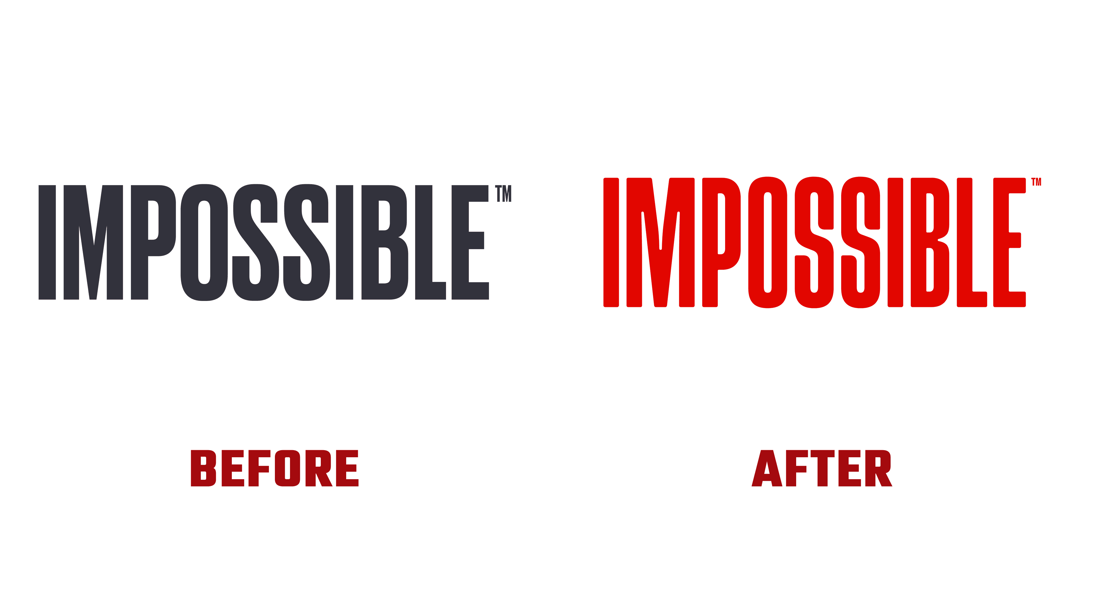Impossible Foods Debuts New Red Logo