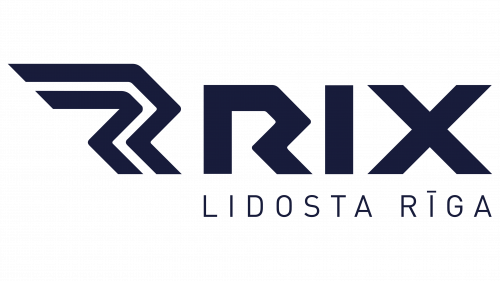 RIX Riga Airport Logo Old