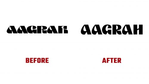 Aagrah Logo Evolution