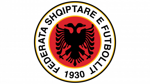 Albania National Football Team Logo 1996