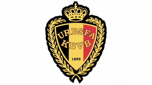 Belgium National Football Team Logo 1989