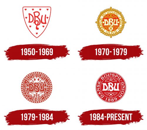 Denmark National Football Team Logo History