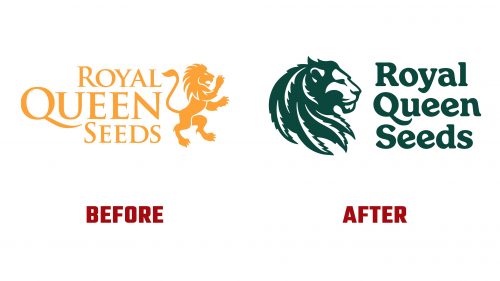 Royal Queen Seeds Logo Evolution