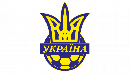 Ukraine National Football Team Logo 1997