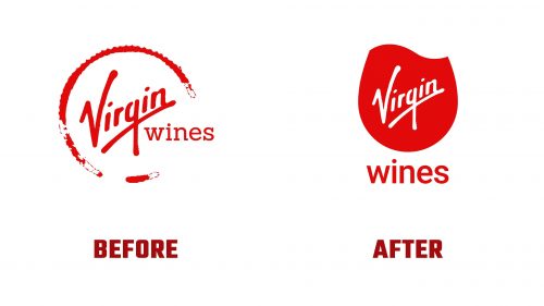 Virgin Wines Logo Evolution