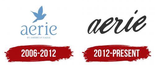 Aerie Logo History