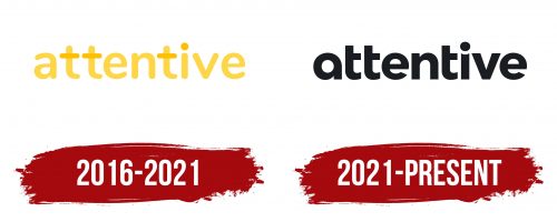 Attentive Logo History