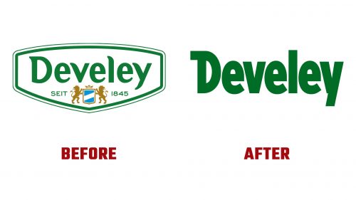 Develey Logo Evolution