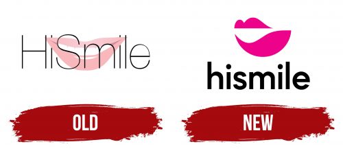 Hismile Logo History