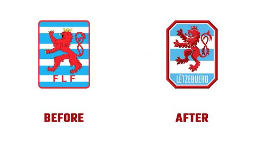 Luxembourg Football Federation (FLF) Logo History